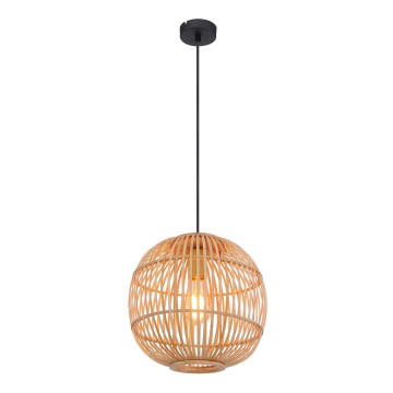 Globo - Lustra ar auklu 1xE27/60W/230V bambusa