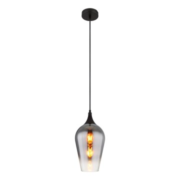 Globo - Lustra ar auklu 1xE27/60W/230V d. 18 cm melna