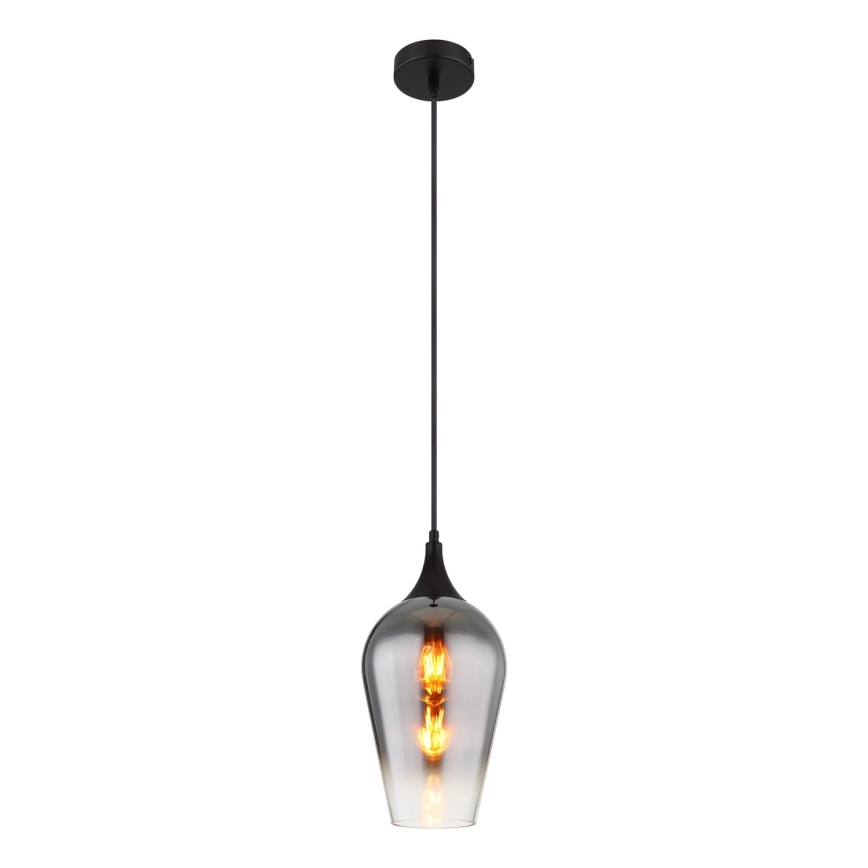 Globo - Lustra ar auklu 1xE27/60W/230V d. 18 cm melna