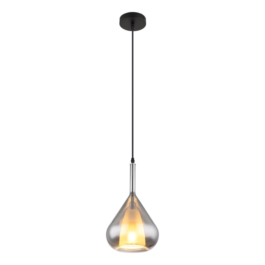 Globo - Lustra ar auklu 1xE27/60W/230V d. 20 cm melna