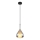 Globo - Lustra ar auklu 1xE27/60W/230V d. 20 cm melna