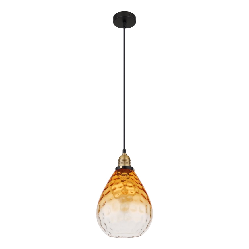 Globo - Lustra ar auklu 1xE27/60W/230V d. 21 cm oranža