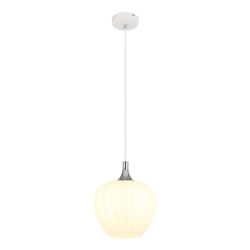 Globo - Lustra ar auklu 1xE27/60W/230V d. 24 cm balta