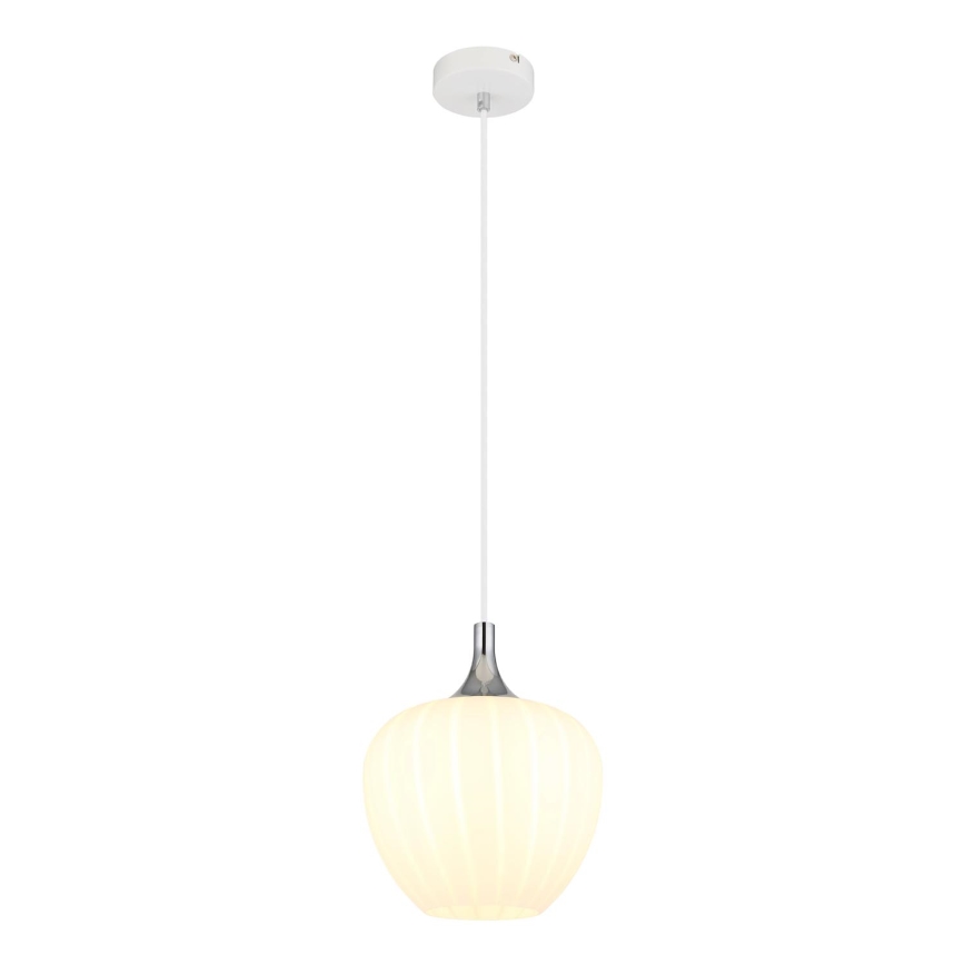 Globo - Lustra ar auklu 1xE27/60W/230V d. 24 cm balta