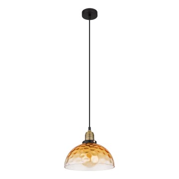 Globo - Lustra ar auklu 1xE27/60W/230V d. 25 cm oranža