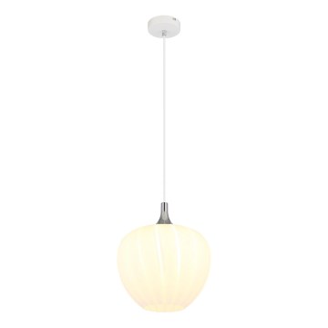 Globo - Lustra ar auklu 1xE27/60W/230V d. 29 cm balta