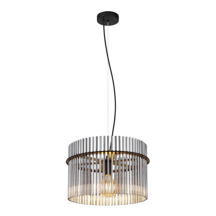 Globo - Lustra ar auklu 1xE27/60W/230V d. 40 cm melna