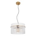 Globo - Lustra ar auklu 1xE27/60W/230V d. 40 cm zelta