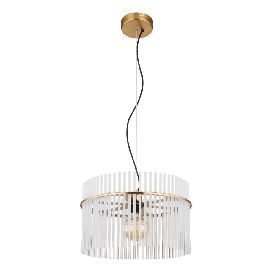 Globo - Lustra ar auklu 1xE27/60W/230V d. 40 cm zelta