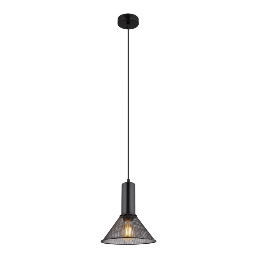 Globo - Lustra ar auklu 1xE27/60W/230V melna
