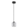 Globo - Lustra ar auklu 1xE27/60W/230V spīdīgi hromēts d. 14 cm