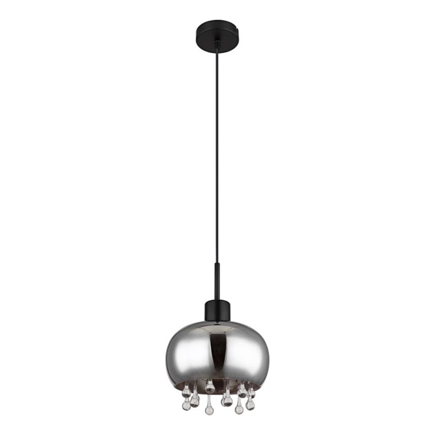 Globo - Lustra ar auklu 1xE27/9W/230V d. 21 cm melna