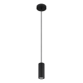 Globo - Lustra ar auklu 1xGU10/25W/230V melna