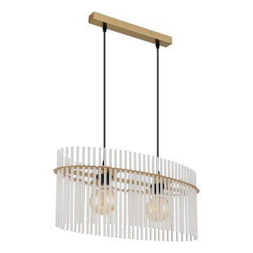 Globo - Lustra ar auklu 2xE27/60W/230V zelta