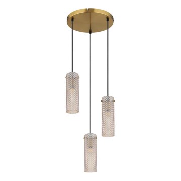 Globo - Lustra ar auklu 3xE14/40W/230V zelta