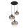 Globo - Lustra ar auklu 3xE27/40W/230V d. 48 cm melna