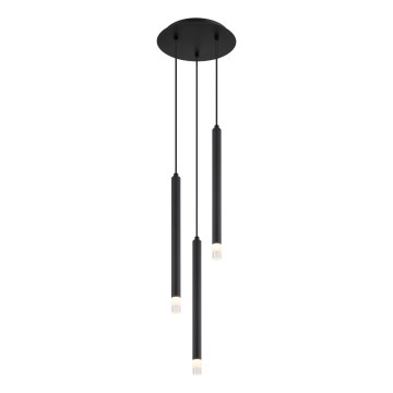 Globo - Lustra ar auklu 3xG9/4W/230V d. 24 cm melna