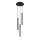 Globo - Lustra ar auklu 3xG9/4W/230V d. 24 cm melna