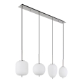 Globo - Lustra ar auklu 4xE14/40W/230V balta