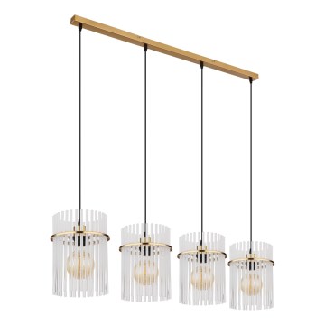 Globo - Lustra ar auklu 4xE27/60W/230V zelta
