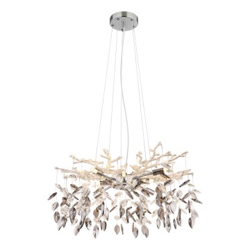 Globo - Lustra ar auklu 8xG9/8W/230V d. 61 cm spīdīgi hromēts
