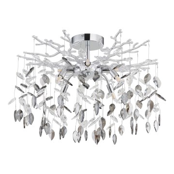 Globo - lustra uz stieņa 8xG9/8W/230V spīdīgi hromēta