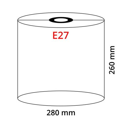 Globo - Lustras abažūrs E27 d. 28 cm
