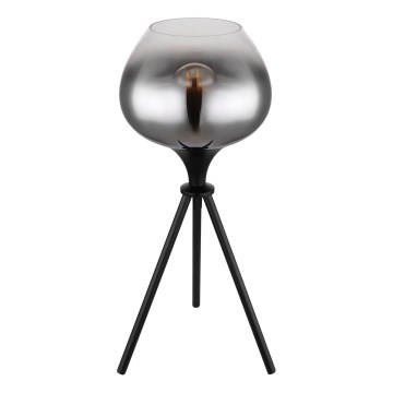 Globo - Melna galda lampa 1xE27/40W/230V