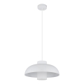 Globo - Pakaramā lampa ar vadu 1xE27/60W/230V balta
