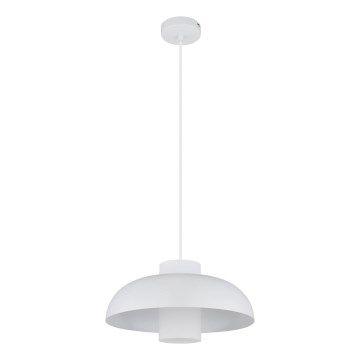 Globo - Pakaramā lampa ar vadu 1xE27/60W/230V balta