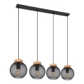 Globo - Pakaramā lustra uz troses 4xE27/40W/230V