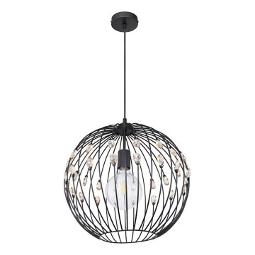 Globo - Pakaramais gaismeklis uz kabeļa 1xE27/60W/230V diam. 40 cm