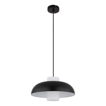Globo - Pakaramais lukturis uz vada 1xE27/60W/230V melns
