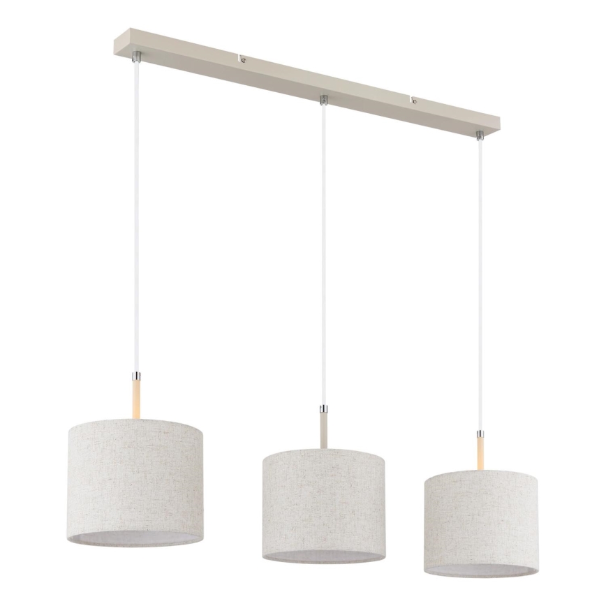 Globo - Pakarināmā lustra uz troses 3xE27/40W/230V