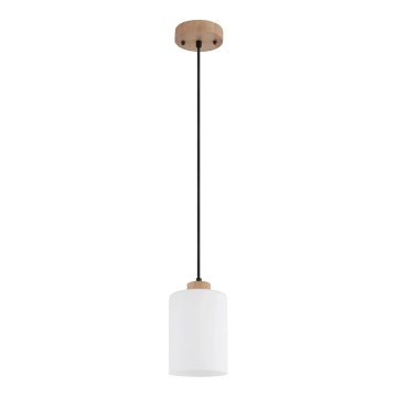 Globo - piekaramā lampa ar vadu 1xE27/60W/230V bēša/balta