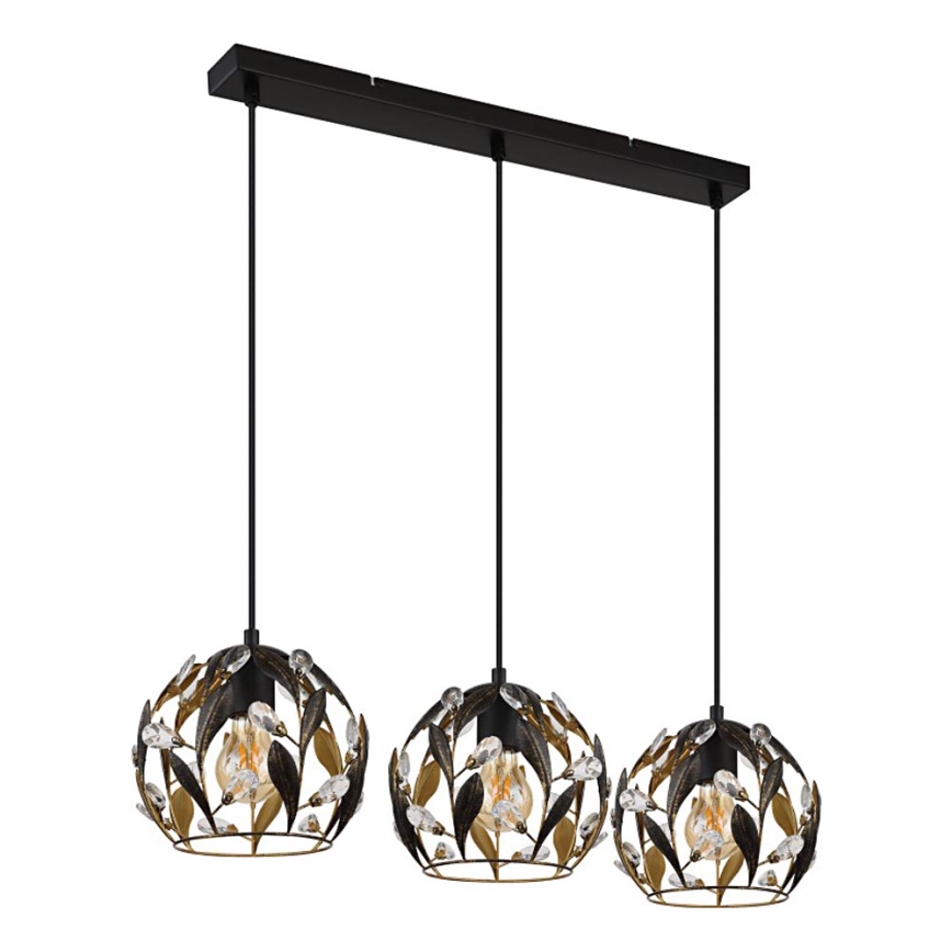 Globo - Piekaramā lampa uz kabeļa 3xE27/40W/230V