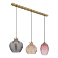 Globo - Piekaramā lampa uz troses 3xE27/60W/230V