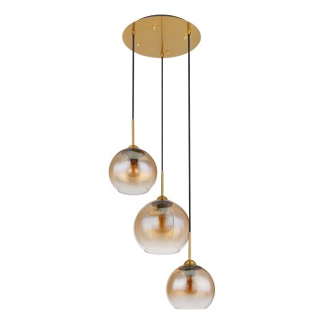 Globo - Piekaramā lustra uz vada 3xE27/60W/230V misiņš