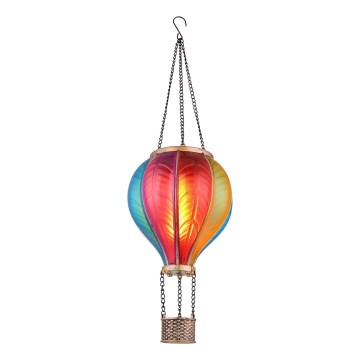 Globo - Piekarams saules enerģijas rotājums 20xLED/0,5W/3V IP44 lidojošs balons