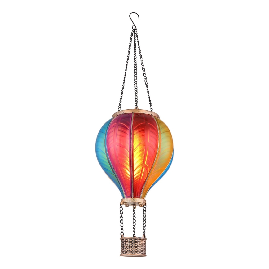 Globo - Piekarams saules enerģijas rotājums 20xLED/0,5W/3V IP44 lidojošs balons