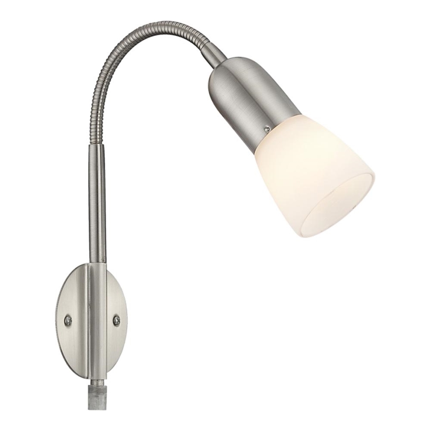 Globo - Pielāgojama lampiņa 1xE14/40W/230V matēts hroms