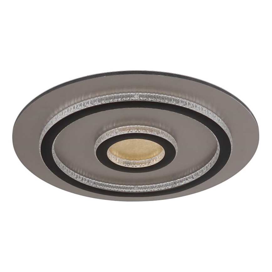 Globo - regulējama LED griestu lampa LED/40W/230V 3000-6500K Ø 45 cm melna + tālvadība