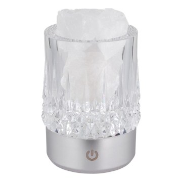 Globo - regulējama skārienvadāma LED galda lampa LED/1W/5V 3000K 1200 mAh sudraba