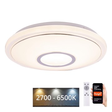 Globo - RGBW Aptumšojama griestu lampa LED/16W/230V 2700-6500K WiFi Tuya + tālvadības pults