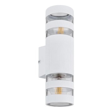 Globo - Sienas gaismeklis 2xE27/10W/230V balts
