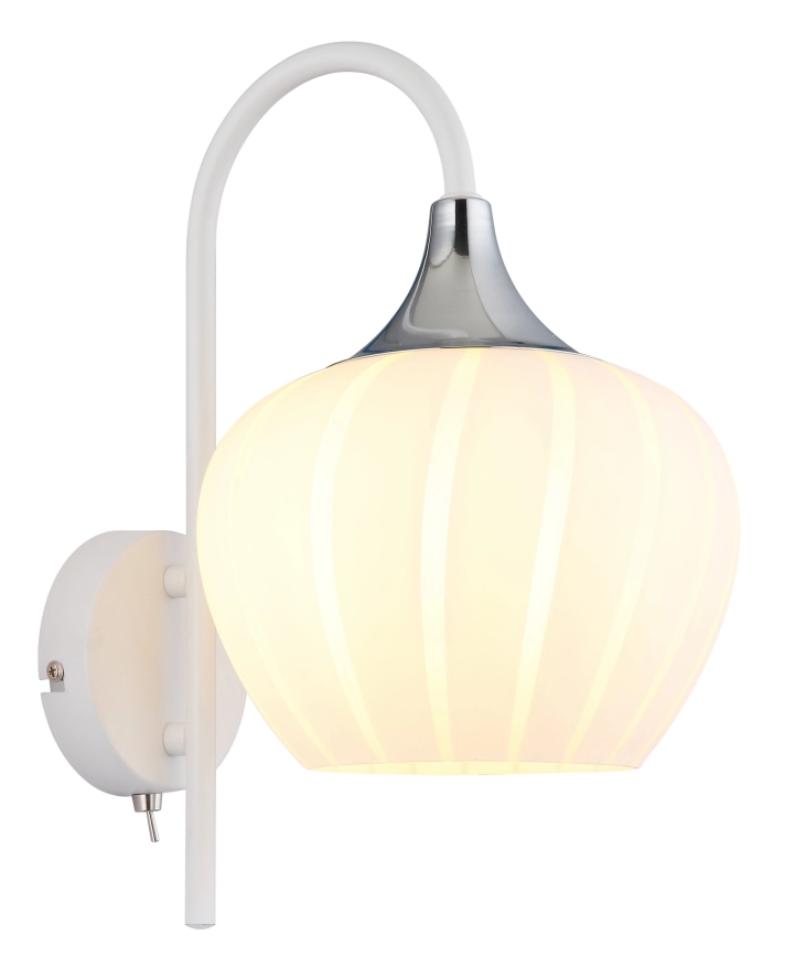 Globo - Sienas lampa 1xE27/40W/230V balta