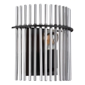 Globo - Sienas lampa 1xE27/60W/230V melna