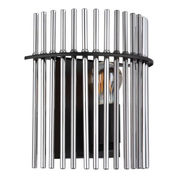 Globo - Sienas lampa 1xE27/60W/230V melna