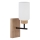 Globo - Sienas lampa 1xE27/60W/230V ozols/balta