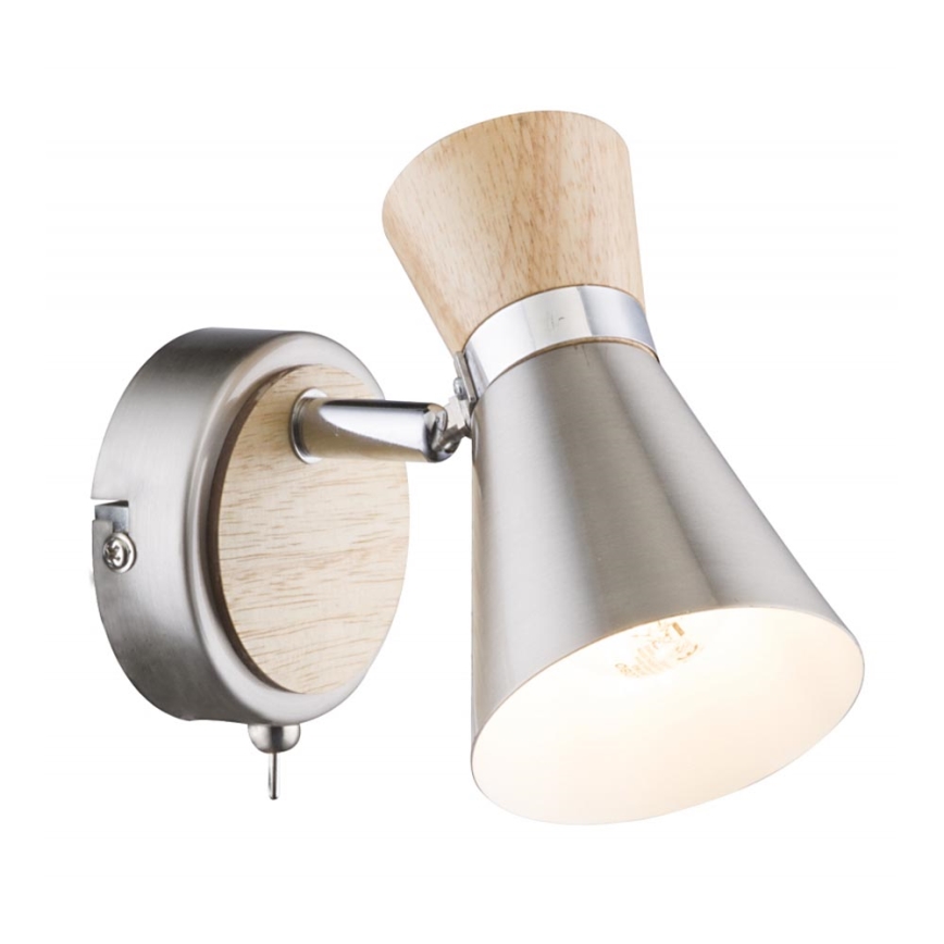 Globo - Sienas starmetis 1xE14/25W/230V